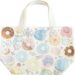 Japan San-X Mini Tote Bag - Jinbesan and Donut Island