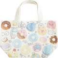 Japan San-X Mini Tote Bag - Jinbesan and Donut Island - 1