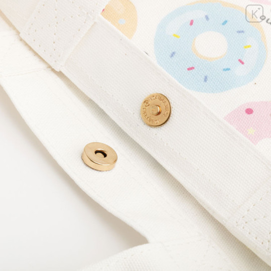 Japan San-X Mini Tote Bag - Jinbesan and Donut Island - 3