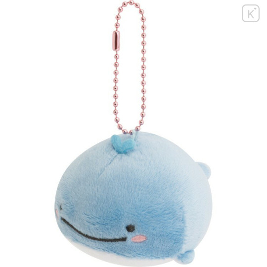 Japan San-X Hanging Plush - Baby Lost Whale : Jinbesan and Donut Island - 1