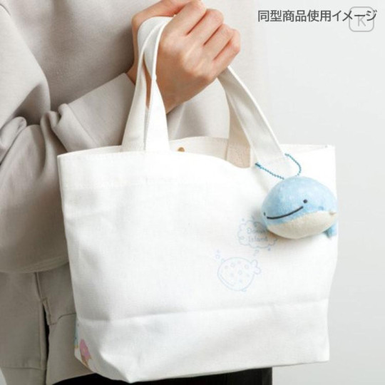 Japan San-X Hanging Plush - Dumbo Octopus Menako : Jinbesan and Donut Island - 5