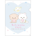Japan San-X A4 Clear File Folder - Ishiyowa-chan : Love My Favorite Idol - 1