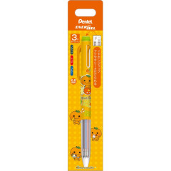Japan San-X EnerGel 3 Color Multi Gel Pen - Mikan Bouya : Universe San-X Town