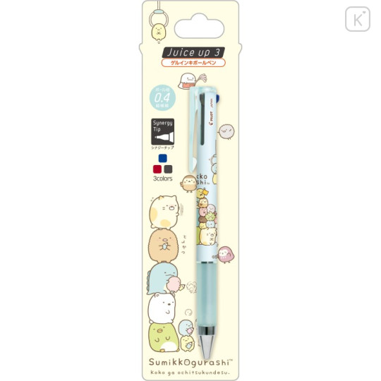 Japan San-X Juice Up 3 Multi Gel Pen - Sumikko Gurashi : Claw Machine - 1