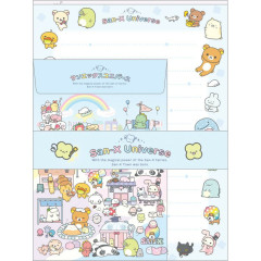 Japan San-X Letter Envelope Set - Universe San-X Town Characters