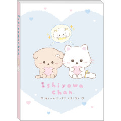 Japan San-X A6 Notepad - Ishiyowa-chan : Love My Favorite Idol