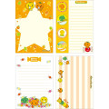 Japan San-X A6 Notepad - Mikan Bouya : Universe San-X Town - 2