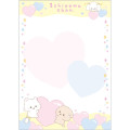 Japan San-X A6 Notepad - Ishiyowa-chan : Love My Favorite Idol Pink - 3