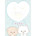 Japan San-X A6 Notepad - Ishiyowa-chan : Love My Favorite Idol Pink - 5