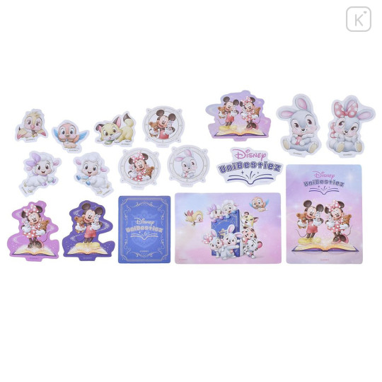 Japan Disney Store Sticker Box Set - Mickey & Minnie : Book Style Disney UniBestiez - 3
