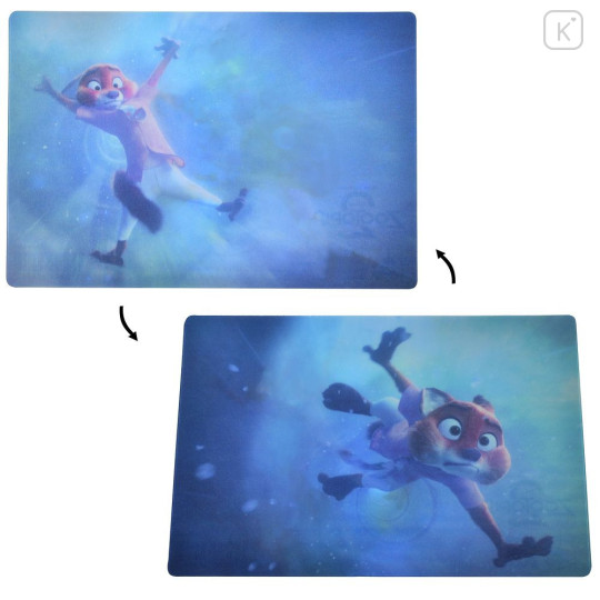 Japan Disney Store Lenticular Postcard - Zootopia 2 : Nick Wilde Tube - 1
