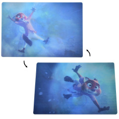 Japan Disney Store Lenticular Postcard - Zootopia 2 : Nick Wilde Tube