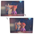 Japan Disney Store Lenticular Postcard - Zootopia 2 : Judy Hopps & Nick Wilde - After the Commotion - 1