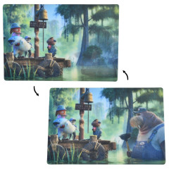 Japan Disney Store Lenticular Postcard - Zootopia 2 : Judy Hopps & Nick Wilde - Hi - Marsh Market