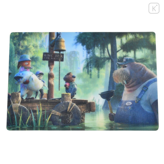 Japan Disney Store Lenticular Postcard - Zootopia 2 : Judy Hopps & Nick Wilde - Hi - Marsh Market - 4