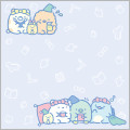 Japan San-X Square Sticky Notes - Sumikko Gurashi : Everyone's Night Routine - 3
