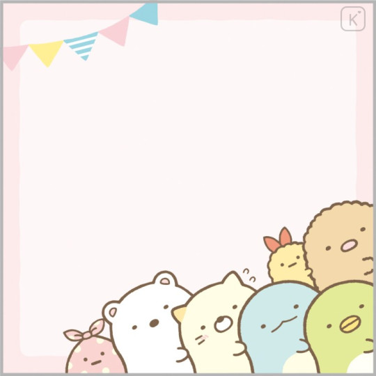 Japan San-X Square Sticky Notes - Sumikko Gurashi : Claw Machine - 3