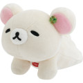Japan San-X Mochi Mochi Squishy Plush - Korilakkuma : Chairoikoguma's Kumakyun Days Lying Down - 1