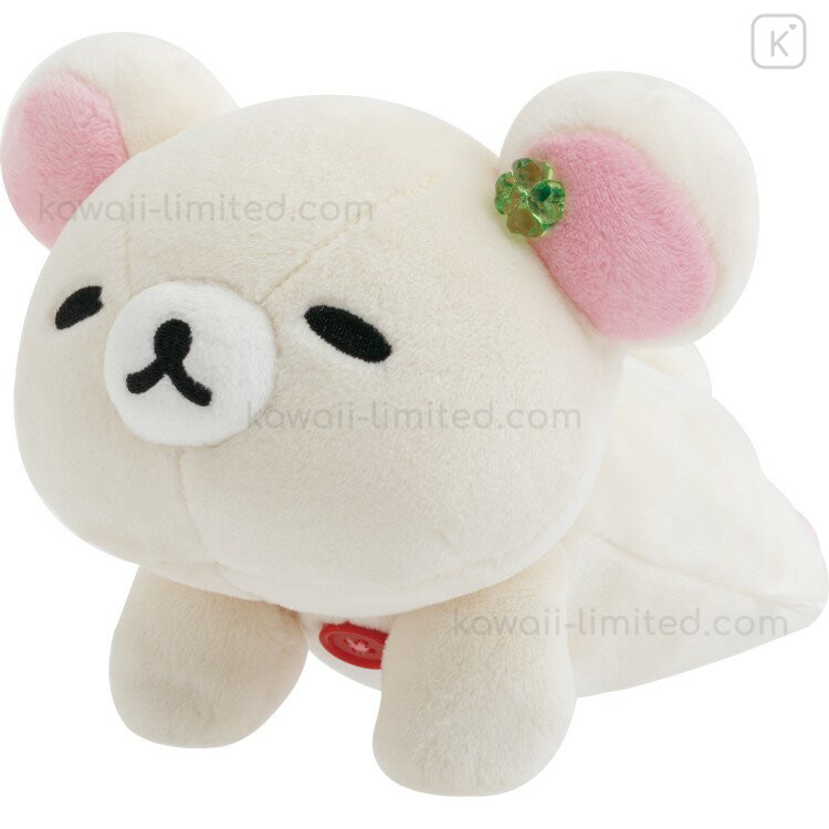 くま Japan San-X Stretchy Plush Toy - Korilakkuma : Chairoikoguma's