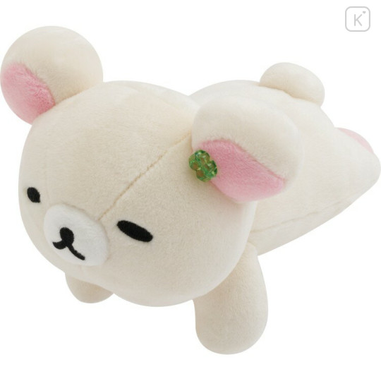Japan San-X Mochi Mochi Squishy Plush - Korilakkuma : Chairoikoguma's Kumakyun Days Lying Down - 2