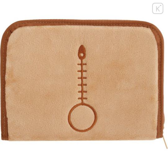 Japan San-X Multi-Purpose Travel Document Organizer - Rilakkuma : Chairoikoguma's Kumakyun Days Cloth Face - 2