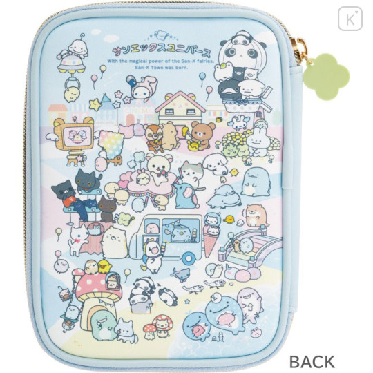 Japan San-X Portable Multi-Pocket Case Passport Wallet - Universe San-X Town - 2