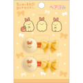 Japan San-X Soft Mascot Hair Tie - Sumikko Gurashi : Ebifurai no Shippo Fried Shrimp Tail 3D Ribbon Face - 1