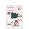 Japan San-X Acrylic Hair Clip Set - Nyan Nyan Nyanko : Universe San-X Town Glitter - 1