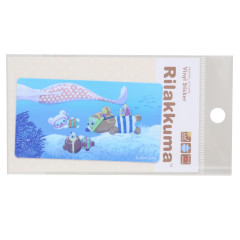 Japan San-X Vinyl Sticker - Rilakkuma : Anime Adaptation Announcement PV Scene Diving
