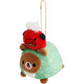 Japan San-X Hanging Plush Toy - Chairoikoguma : Lion Dance - 3