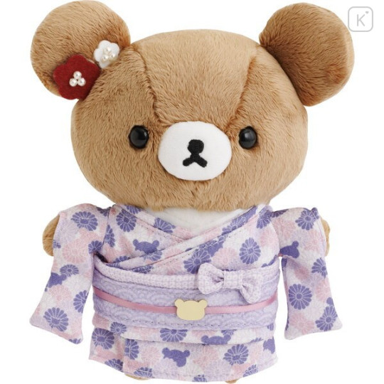 Japan San-X Plush Toy - Chairoikoguma : Kimono - 1