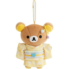 Japan San-X Hanging Plush Toy - Rilakkuma : Kimono
