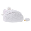 Japan Disney Store Fluffy Plush Pen Case - Marie : with Dangling Tail Charm - 3