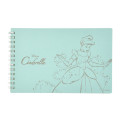 Japan Disney Store Horizontal Ring Notebook - Cinderella : Mint - 1