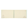Japan Disney Store Horizontal Ring Notebook - Cinderella : Mint - 3