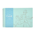 Japan Disney Store Horizontal Ring Notebook - Cinderella : Mint - 4