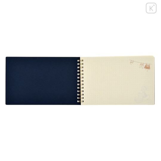 Japan Disney Store Horizontal Ring Notebook - Donald : Laundrying - 2