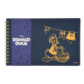 Japan Disney Store Horizontal Ring Notebook - Donald : Laundrying - 4