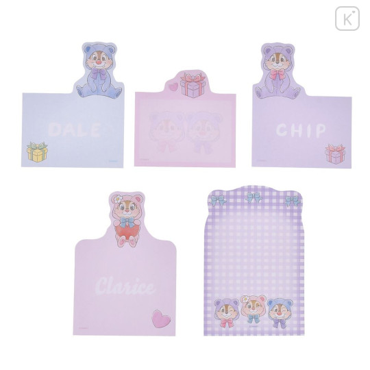 Japan Disney Store Memo Pad & Pen Stand - Chip 'N Dale Collection Bear - 7
