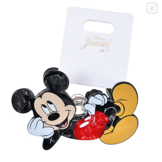 Japan Disney Store Hair Claw Clip - Mickey : Relax Poppin’ Goods - 2
