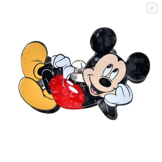Japan Disney Store Hair Claw Clip - Mickey : Relax Poppin’ Goods - 3
