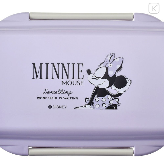 Japan Disney Store Bento Lunch Box 650ml - Minnie : Purple New Lifestyle - 6