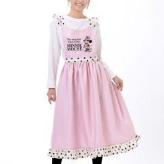 Japan Disney Store Apron - Minnie : Kitchen Light Pink Frill