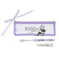 Japan Disney Store Toothbrush Set - Minnie : Purple New Lifestyle - 1