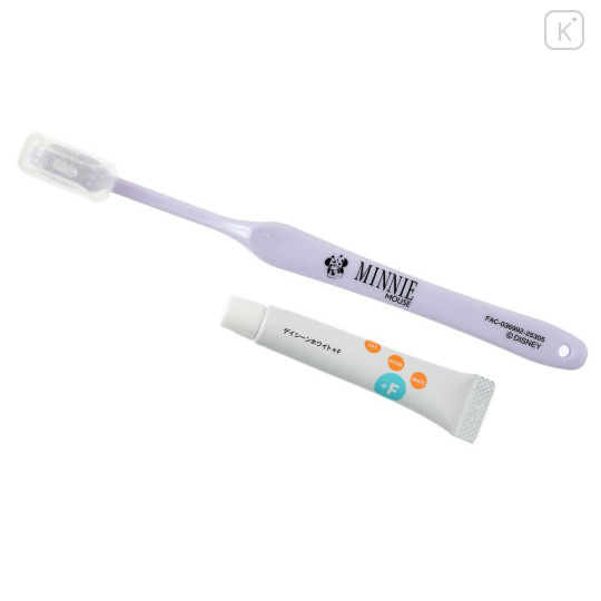 Japan Disney Store Toothbrush Set - Minnie : Purple New Lifestyle - 4