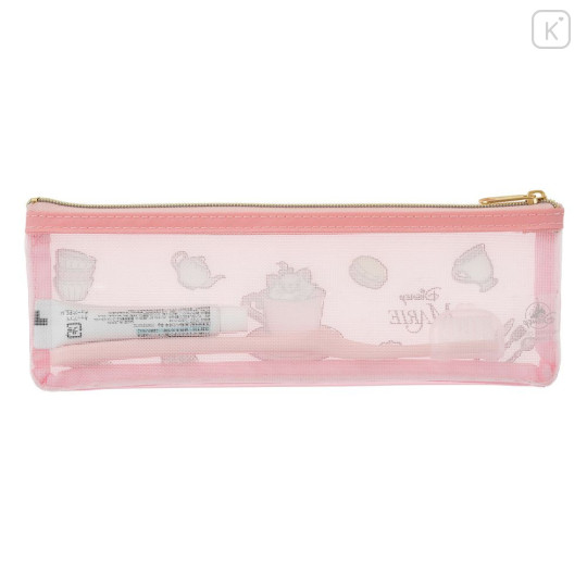 Japan Disney Store Toothbrush Set - Marie : Light Pink Good Day - 3