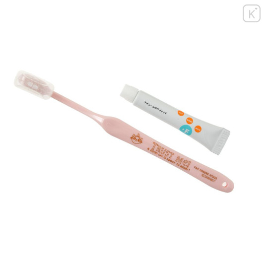 Japan Disney Store Toothbrush Set - Marie : Light Pink Good Day - 4
