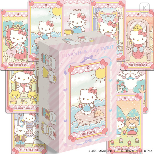 Japan Sanrio Luna's Tarot Card - Hello Kitty - 1