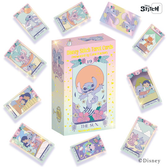 Japan Disney Luna's Tarot Card - Stitch - 1