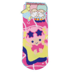 Japan Sanrio Socks - Little Twin Stars : Tan Pool Party